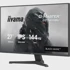 IIYAMA Gaming monitor G-Master G2741HSU-B1 Black Hawk, 27", crni (mat), FullHD, IPS, HDMI, DP, FreeSync, USB hub, 144 Hz